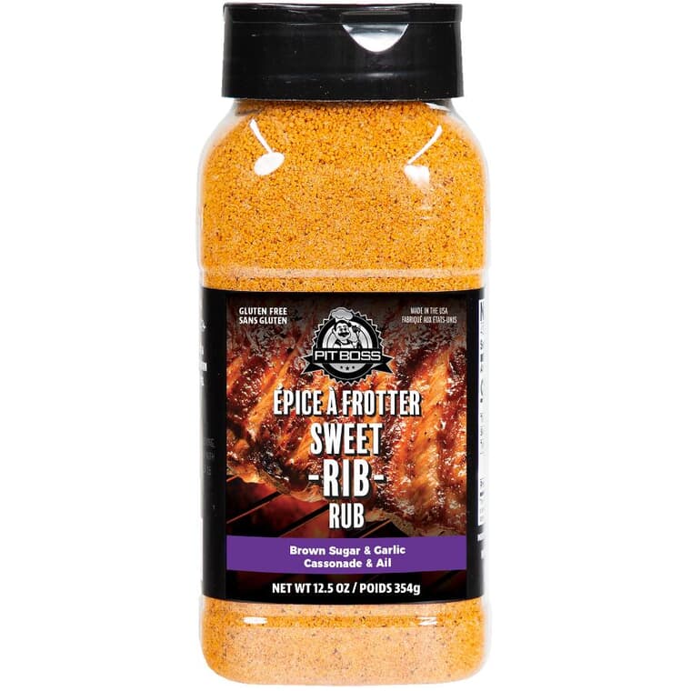 Sweet Rib BBQ Seasoning Rub - 354 g