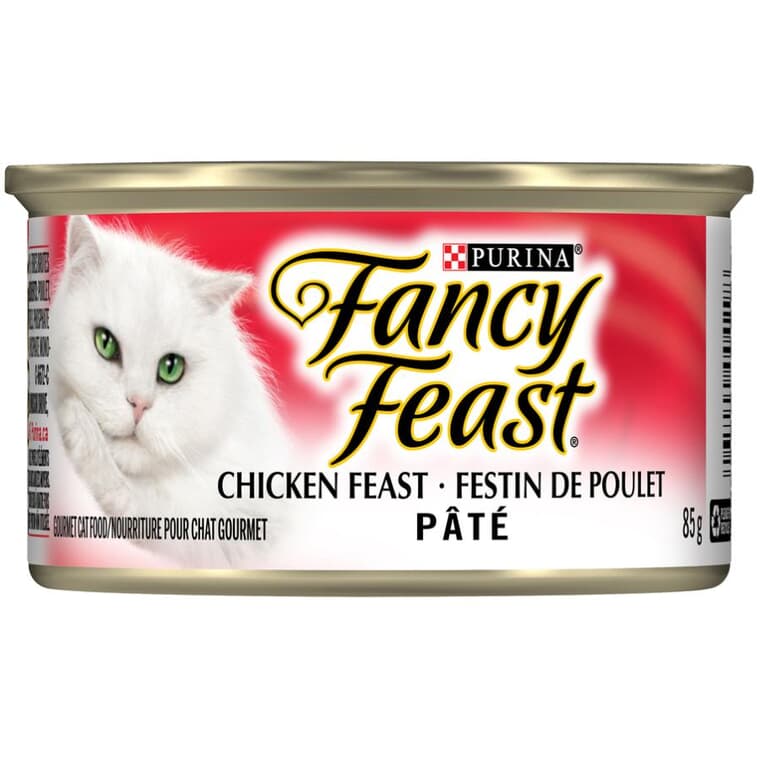 Fancy Feast Chicken Pate Moist Cat Food - 85 g