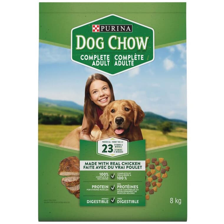 Dog Chow - for Adult Dogs, 8 kg