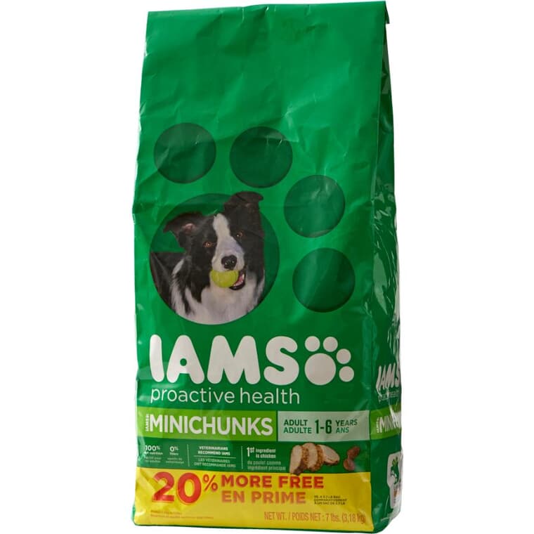 Nourriture sèche en petits morceaux Proactive Health pour chiens, 3,18 kg