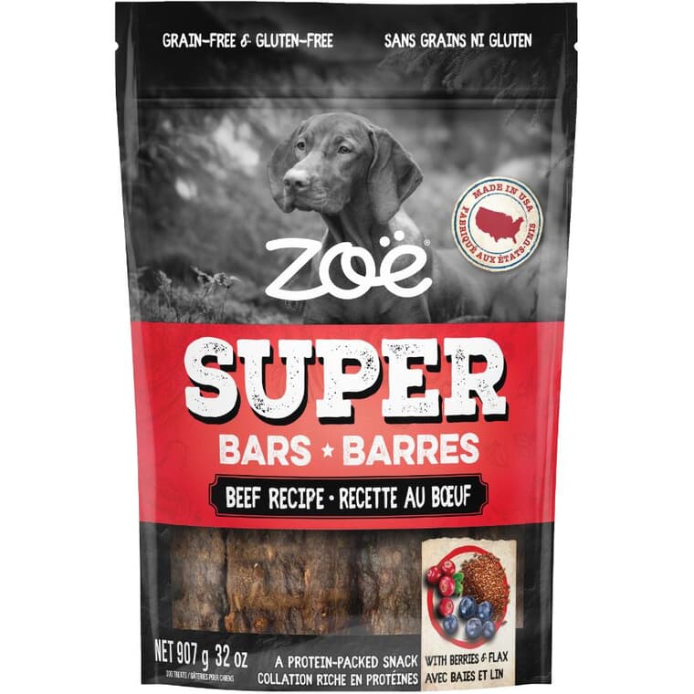 Super Bars Dog Treats - Beef Recipe, 170 g