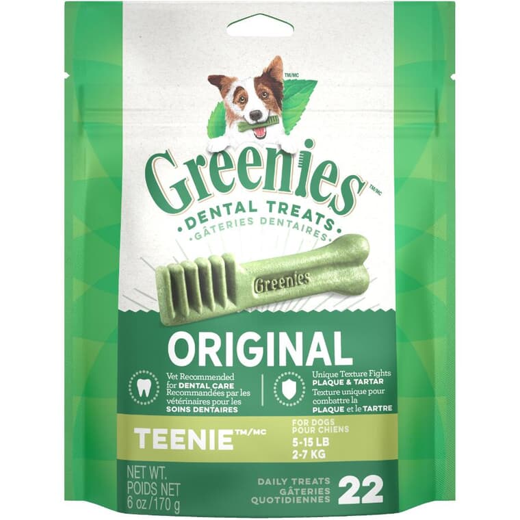 Dental Chew Dog Treats - 6 oz