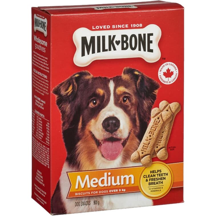 Medium Dog Biscuits - 900 g
