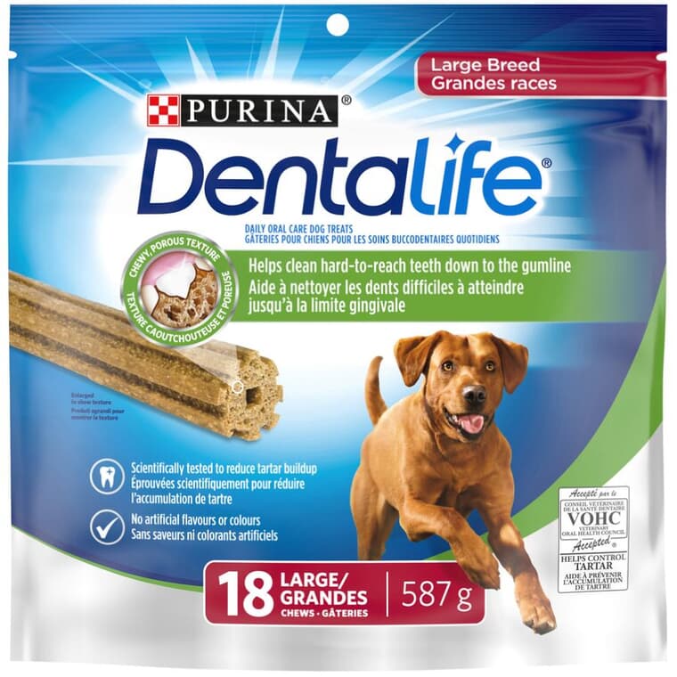 Dentalife Large Breed Dog Treats - 587 g
