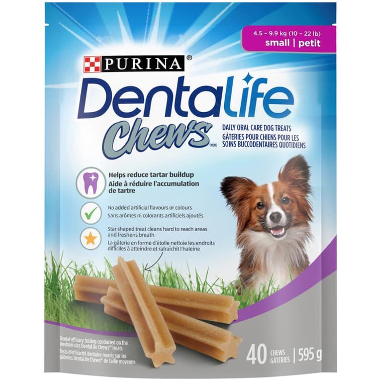 Dentalife Small Breed Dog Treats - 595 g