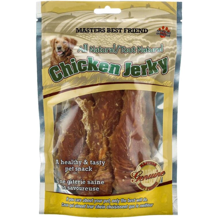 All Natural Dog Treats - Chicken Jerky, 170 g