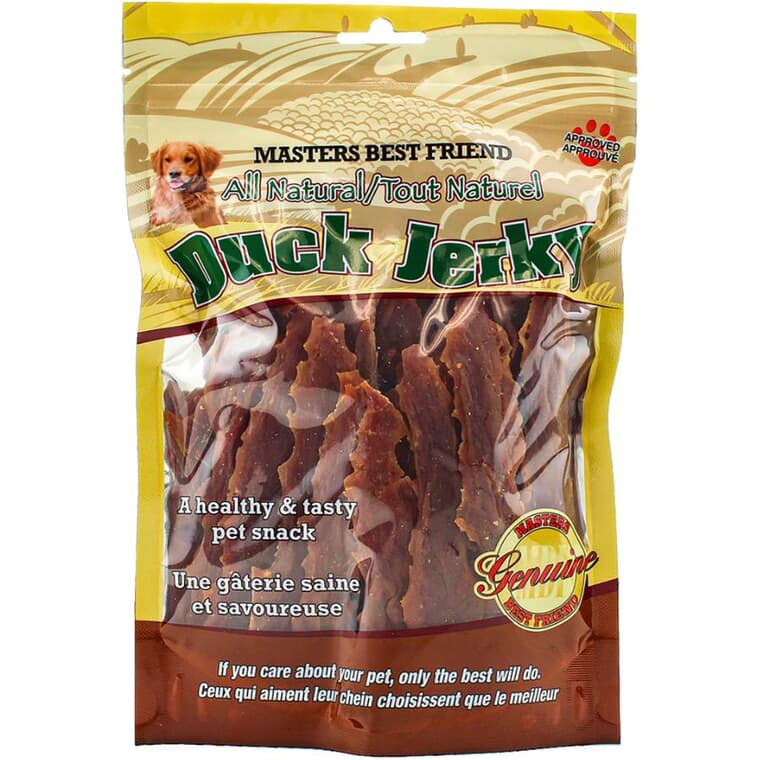 All Natural Dog Treats - Duck Jerky, 227 g
