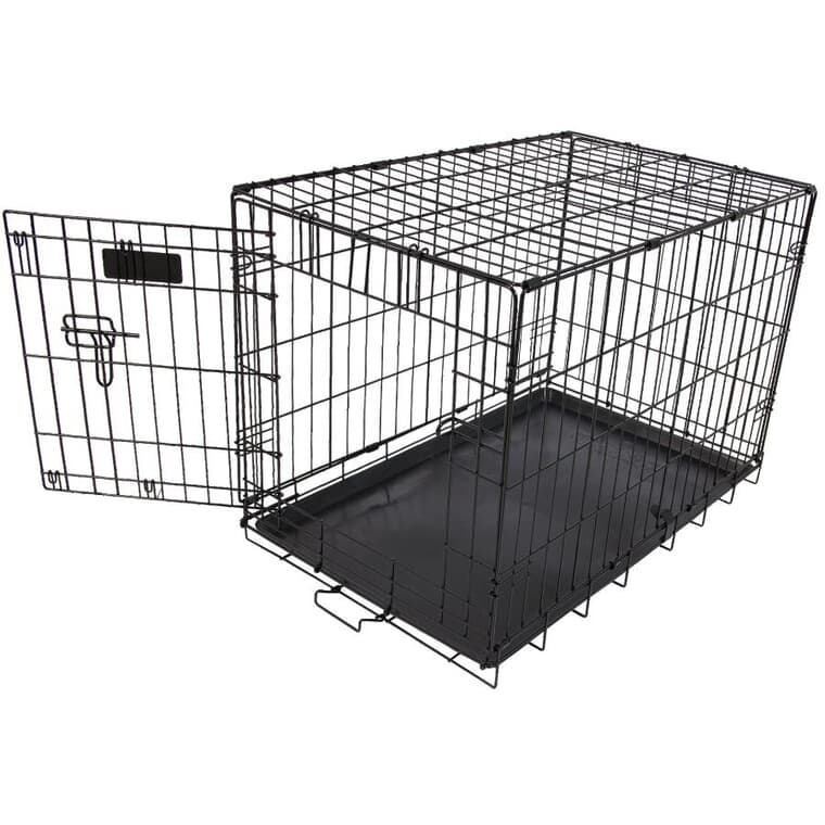 Small Folding Dog Cage - with Divider, 30"