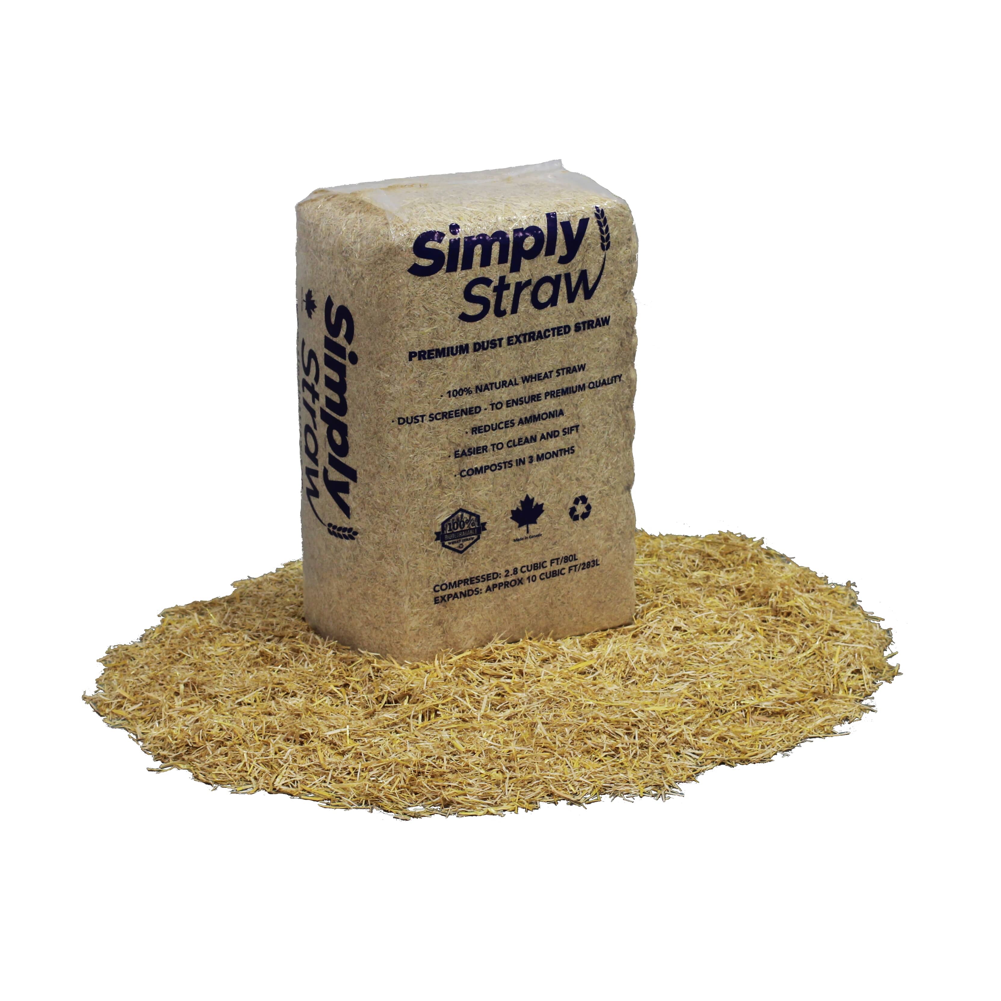 SIMPLY STRAW Fine Cut Premium Dust Extracted Straw | Home Hardware