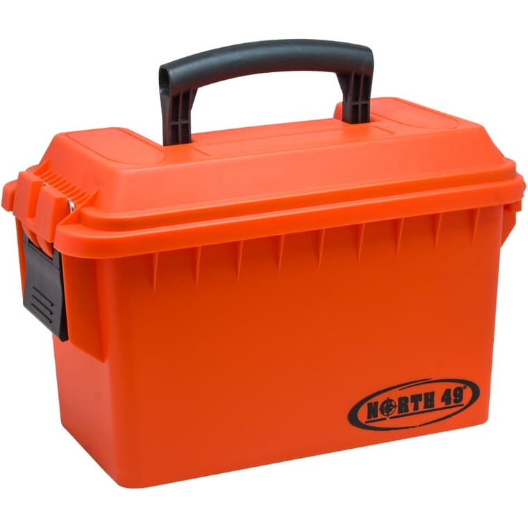 13.75" x 7.5" x 8.75" Orange Dry Storage Box