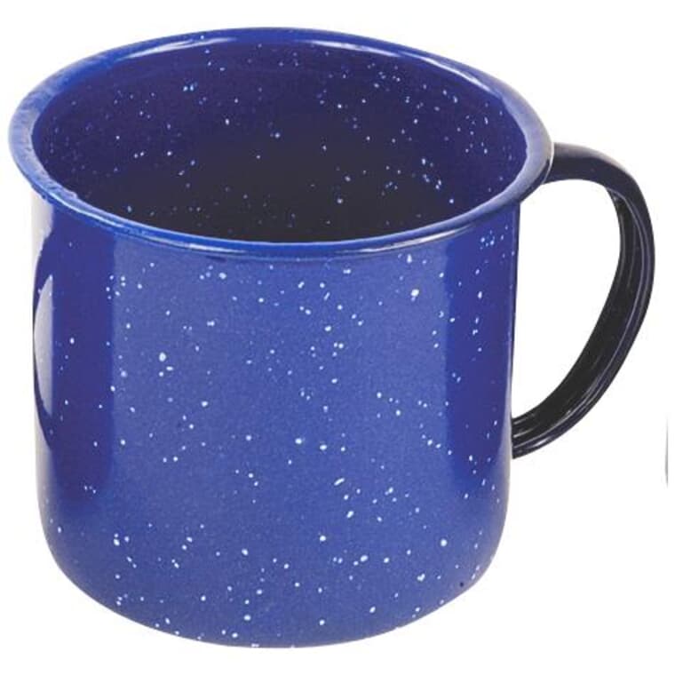 3" Blue Enamel Camping Mug