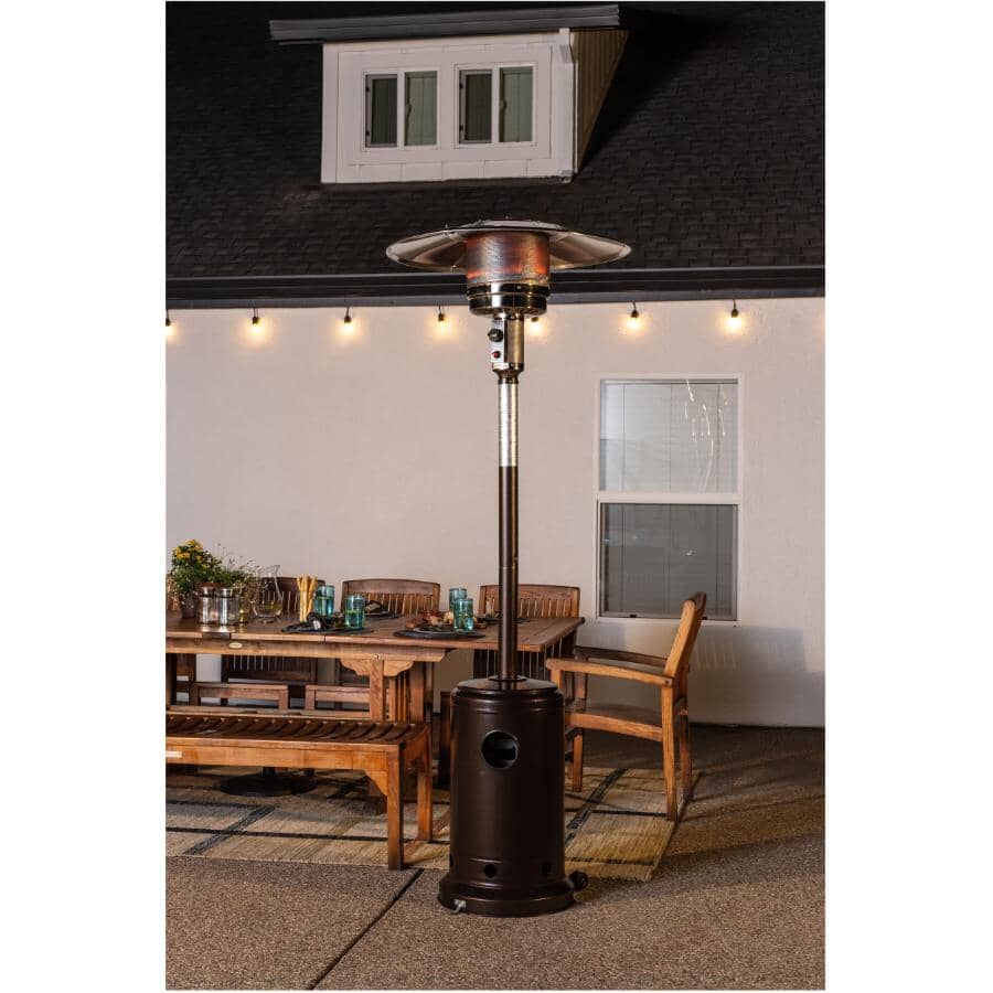 BOND Propane Patio Heater - Bronze, 87" | Home Hardware