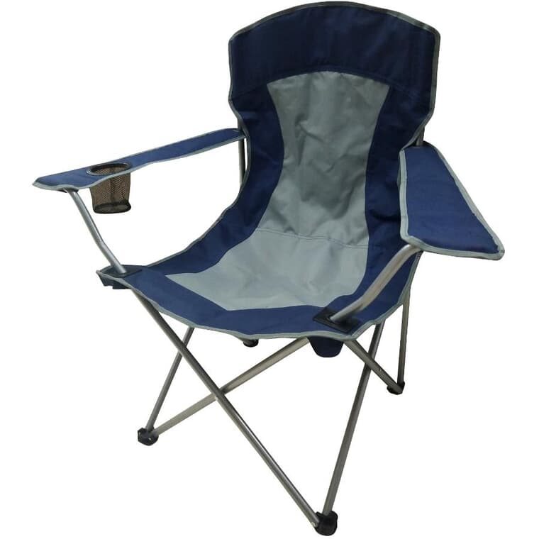 Blue/Grey Adult Camping Chair