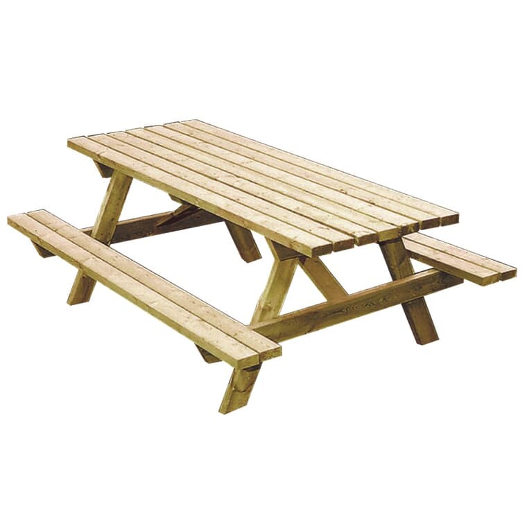 6' Spruce Picnic Table Package