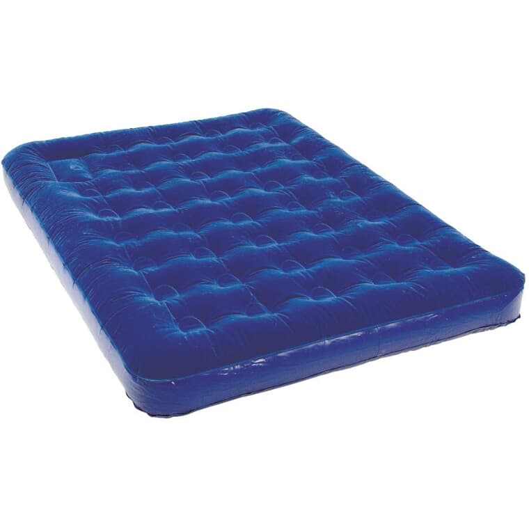 54" x 74" Velour Blue Air Bed