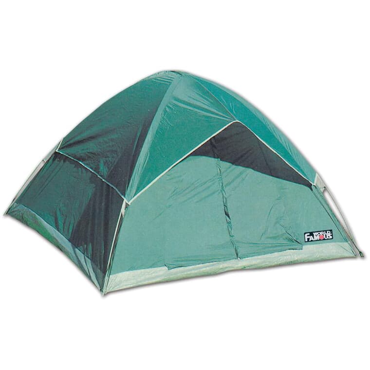 6.5' x 6.5' x 4' 3 Person Dome Tent