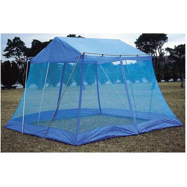 World Famous 12'x12'x8' Screen House, with Bag Home Hardware