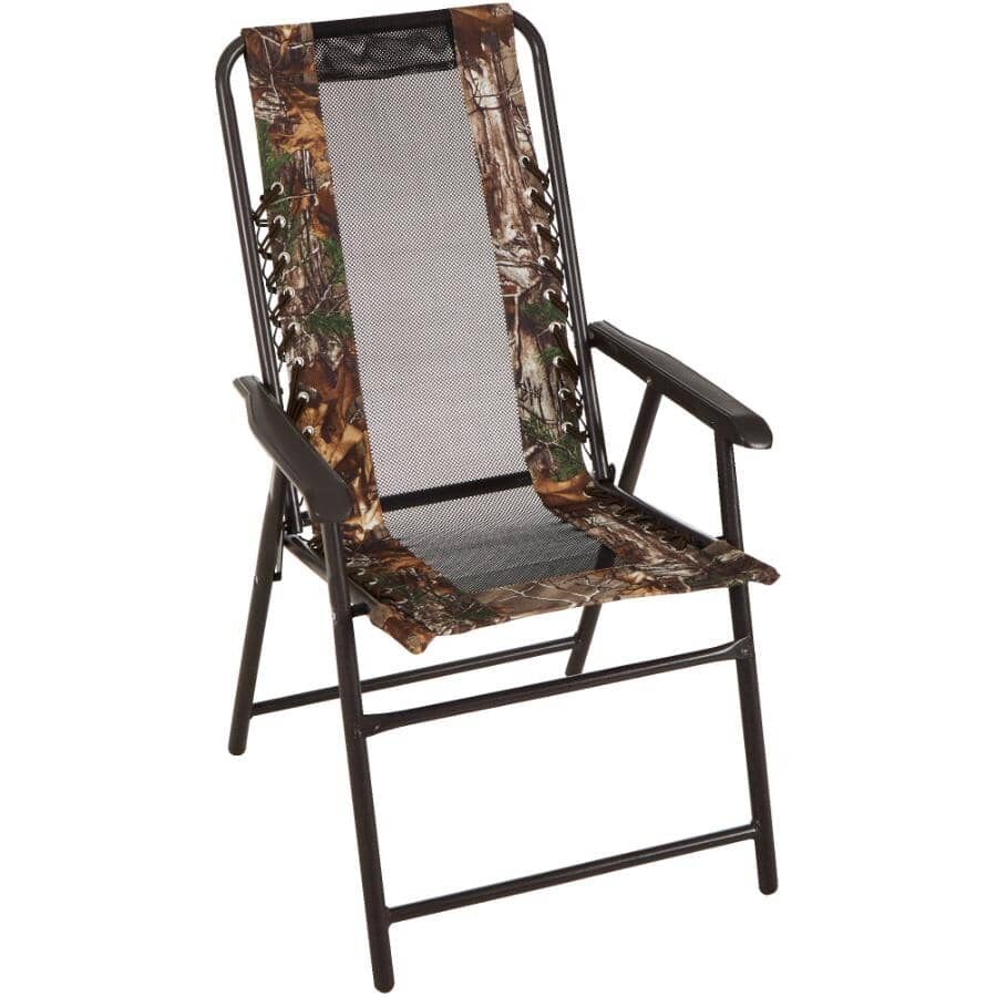 REALTREE Green Folding Bungee Chair | Home Hardware