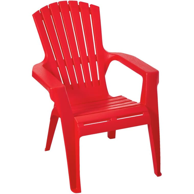 Child's Resin Adirondack Chair - Cherry Red