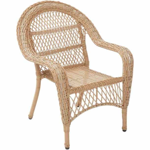 INSTYLE OUTDOOR Savannah Single Resin Wicker Chair Home Hardware