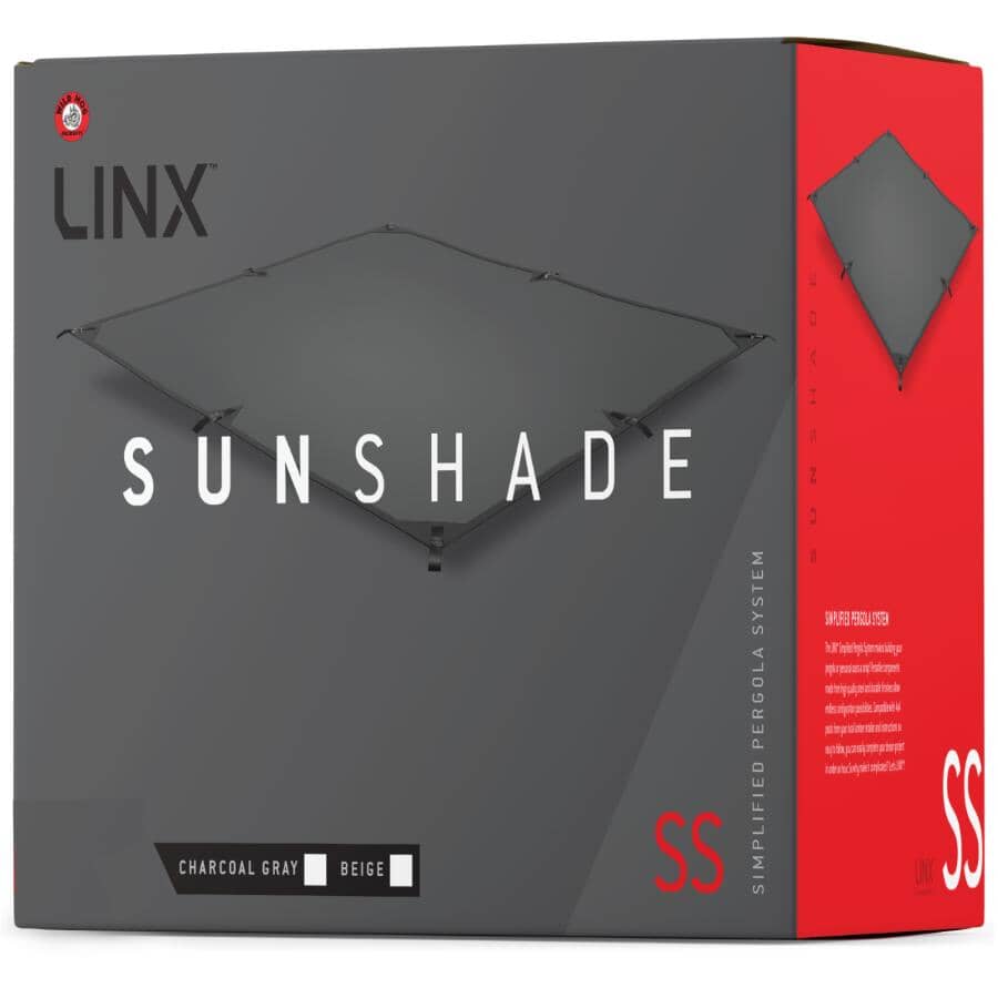 LINX 8' x 8' Beige Pergola Sunshade | Home Hardware
