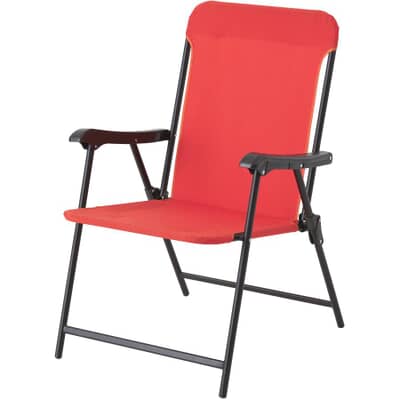 Instyle Outdoor Red Fabric Folding Chair Home Hardware Instyle Outdoor Red Fabric Folding, Red Folding Outdoor Chairs