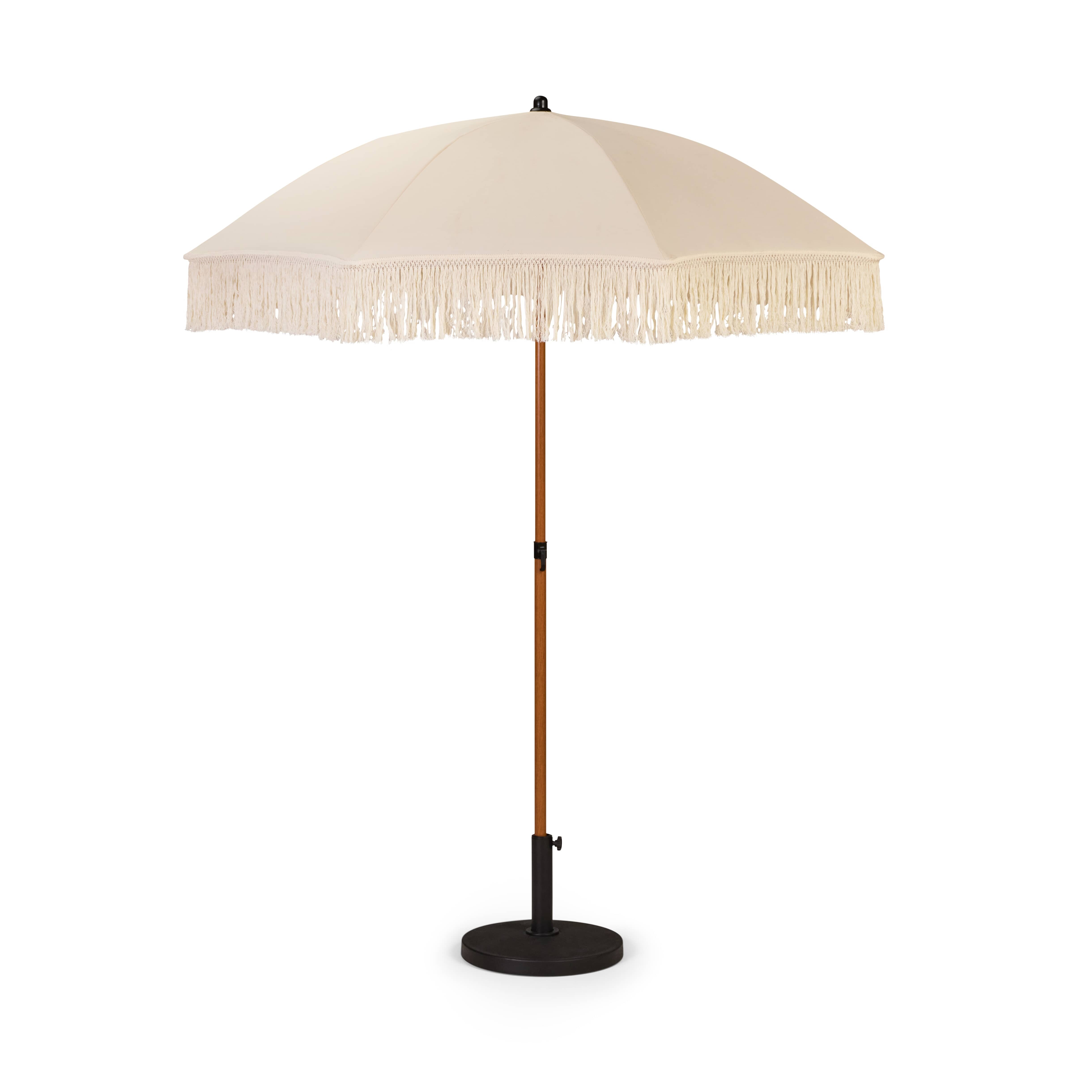INSTYLE OUTDOOR 7' Market Umbrella with Fringe | Home Hardware