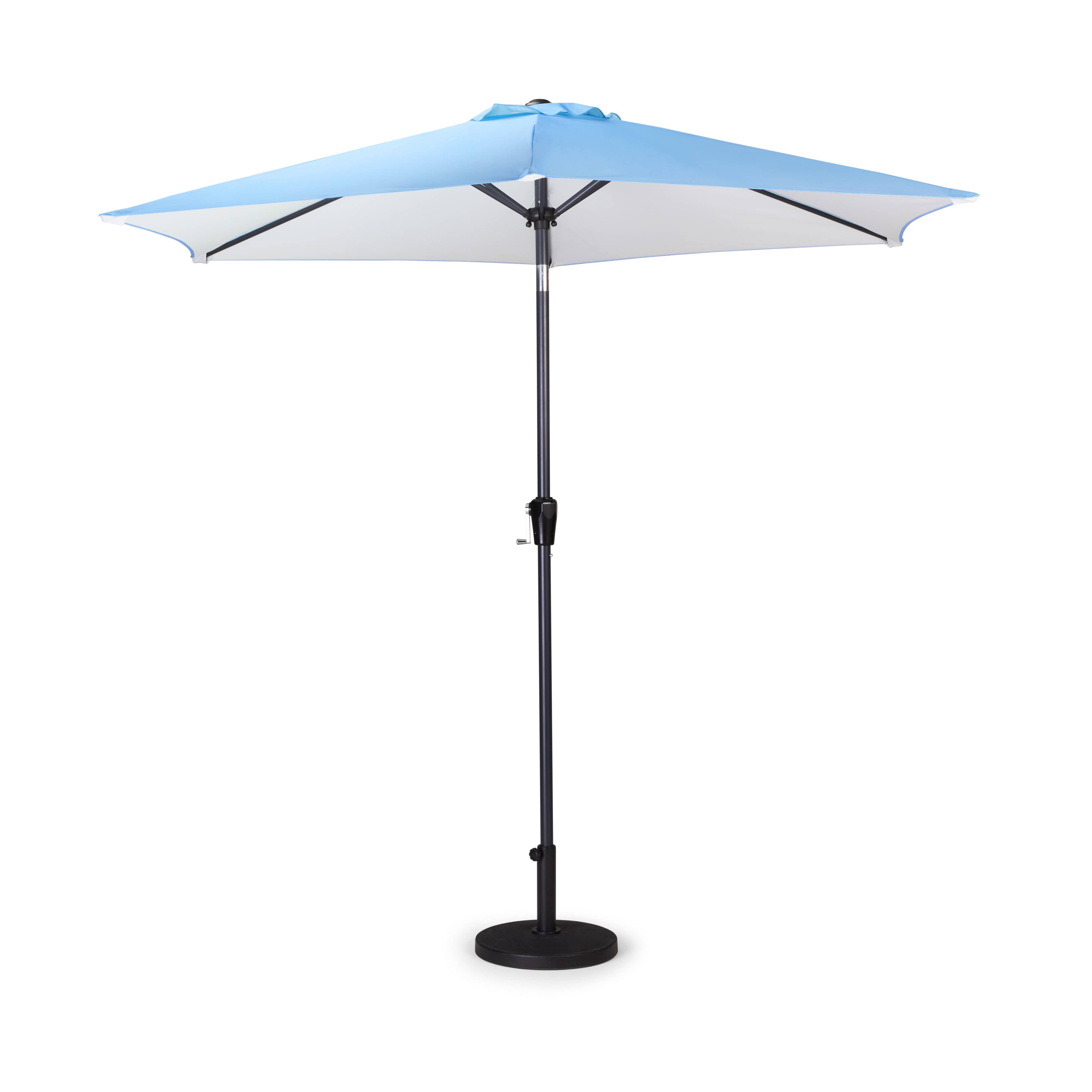 INSTYLE OUTDOOR 9' Tilt & Crank Market Umbrella | Home Hardware