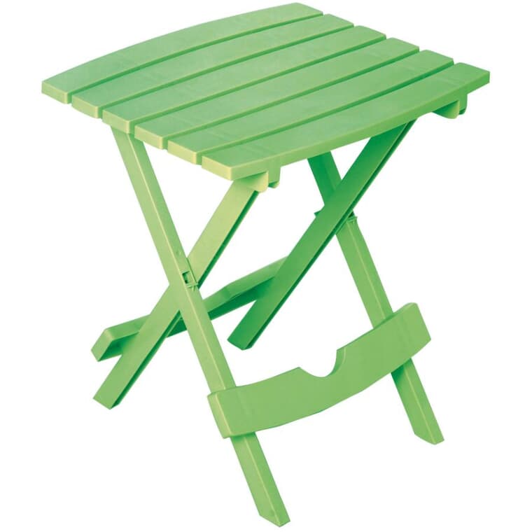 Quick Fold Side Table - Summer Green, 15" x 17"