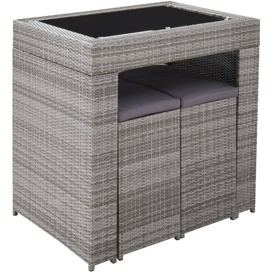 INSTYLE OUTDOOR Conversation Wicker Bar Set | Home Hardware
