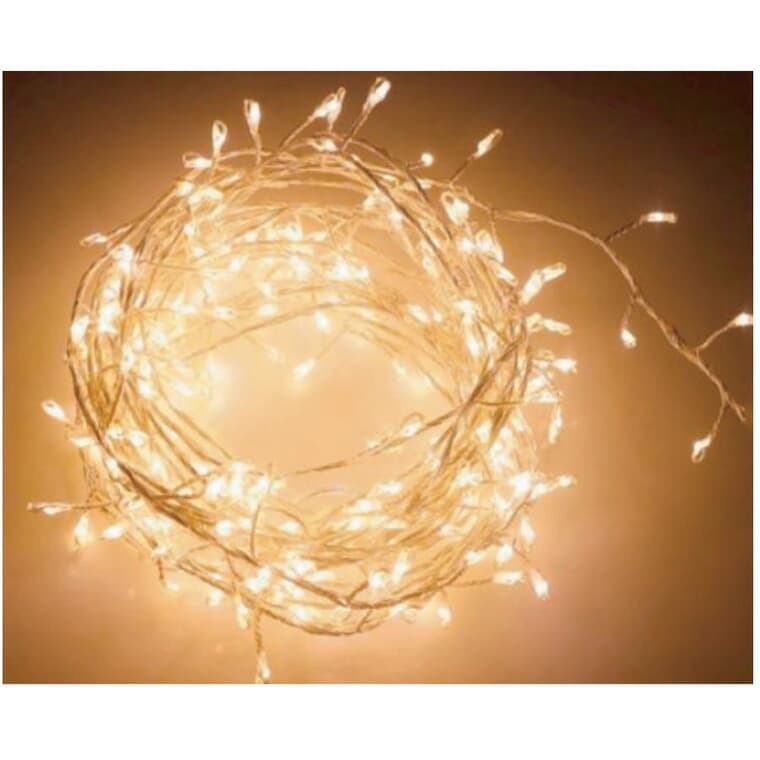 Battery Operated Fairy Lights - Warm White, 20', 120 LEDs