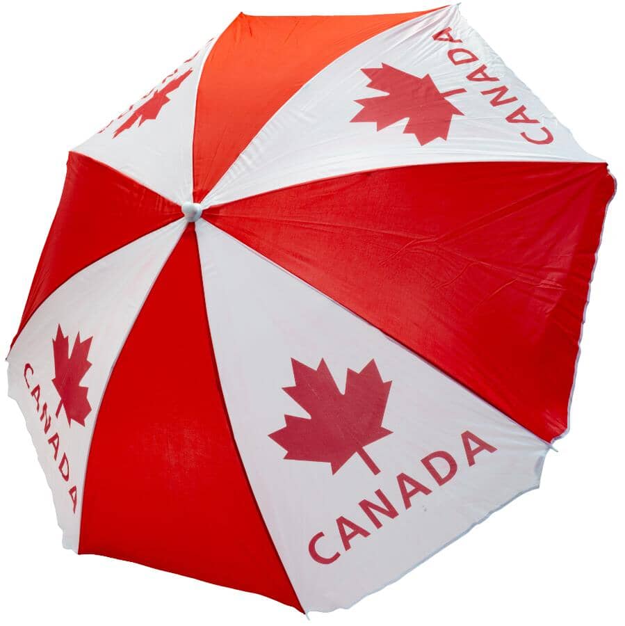 CTG BRANDS Canada Beach Umbrella | Home Hardware