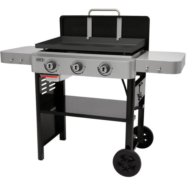 Propane Griddle With Lid - 3 Burners