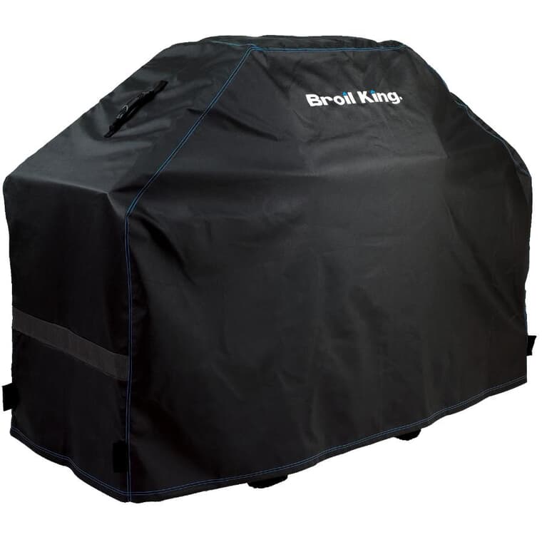 58" X 21.5" X 46" PVC Barbecue Cover, with Polyester Backing