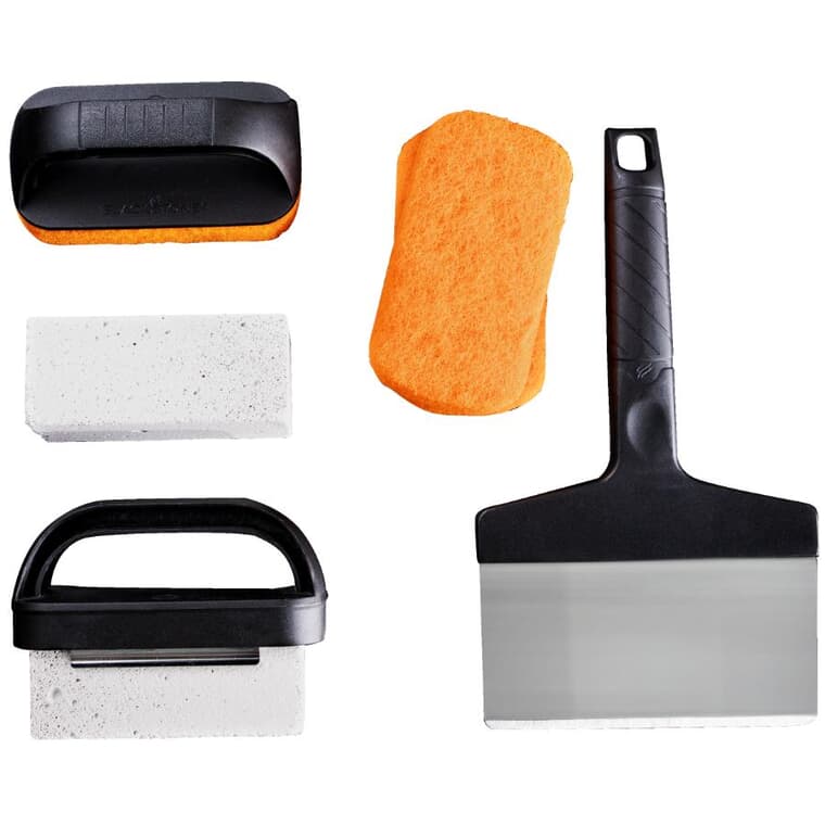 Professional Griddle Cleaning Kit - 8 Piece