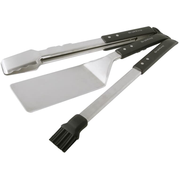 Imperial BBQ Tool Set - Stainless Steel, 3 Piece