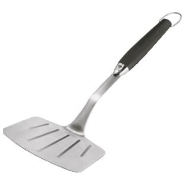 Precision Wide Grill Spatula - Stainless Steel