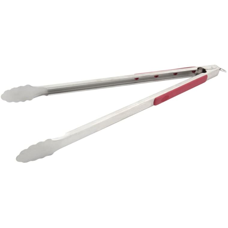 Extra Long BBQ Tongs - Stainless Steel, 20"