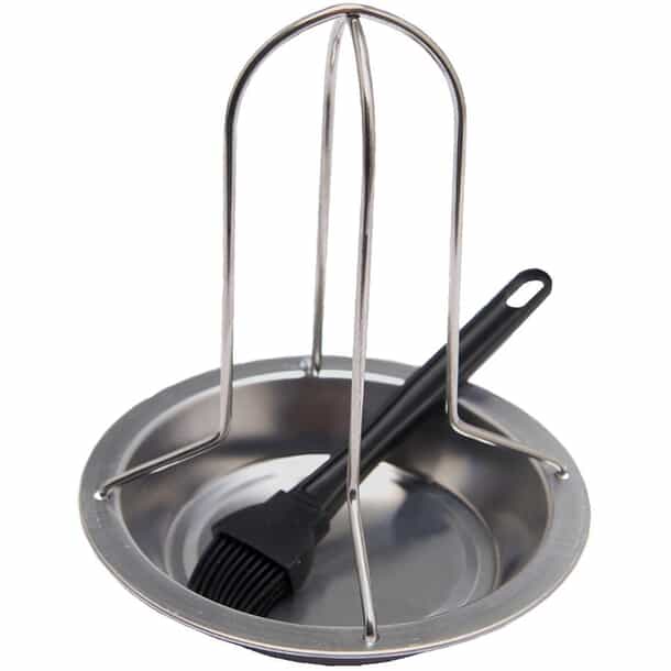 GRILLPRO Stainless Steel BBQ Chicken Roaster Home Hardware