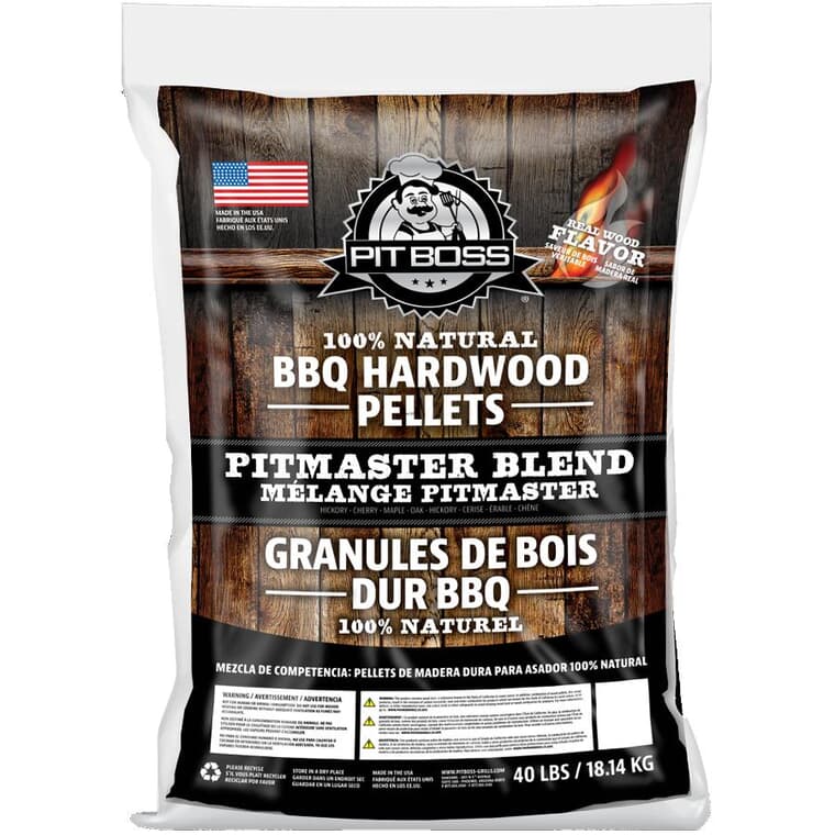40 lb Wood Pellets - Pitmaster Blend