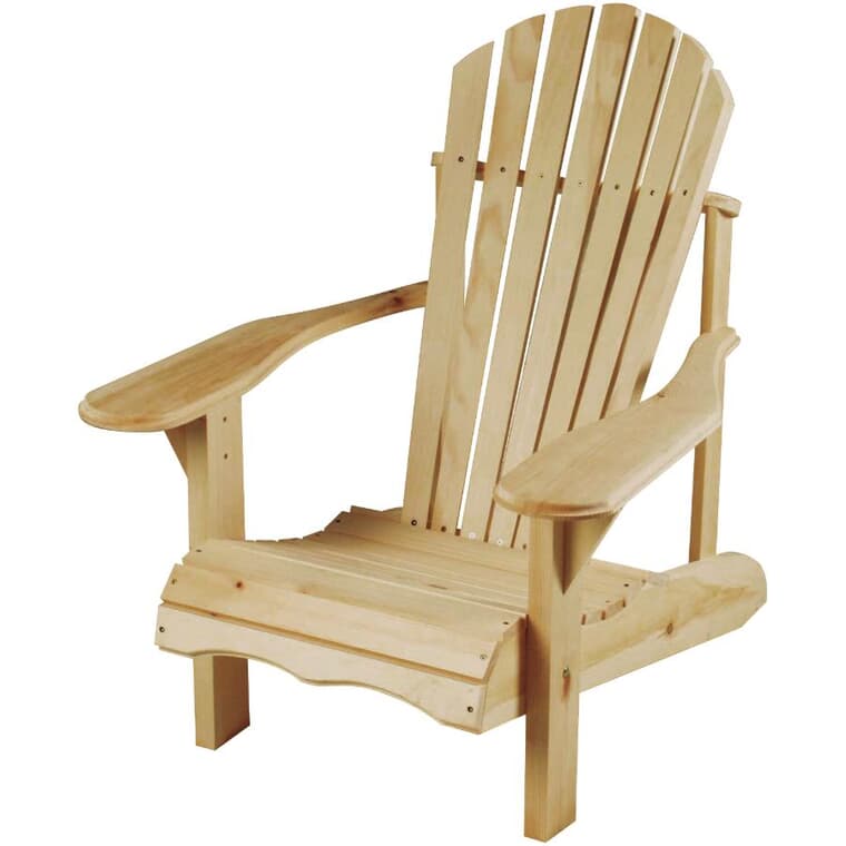 Unfinished Cape Cod Adult Pine Chair