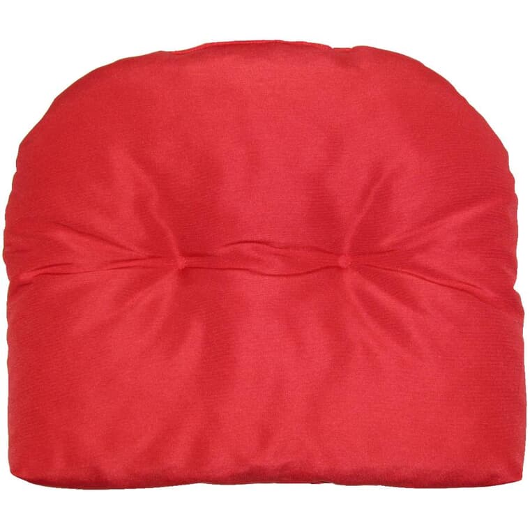 Solid Red Deluxe Seat Cushion