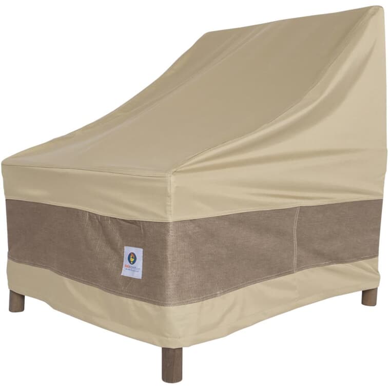 32" x 37" x 36" Brown Patio Chair Cover