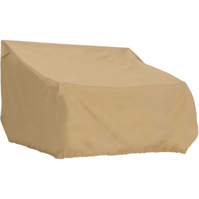 75" x 32" x 24" Sand Loveseat Cover