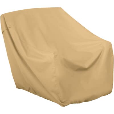 Classic Accessories 36 X 35 30 Sand Patio Chair Cover Home Hardware Sand Patio Chair Cover, Patio Furniture Covers Home Hardware