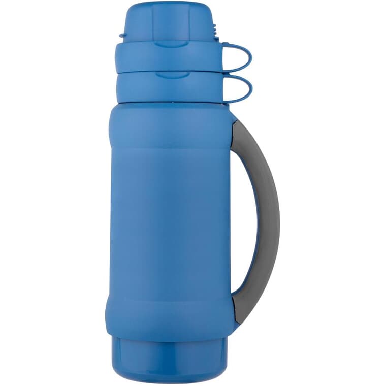 Add-A-Cup Vacuum Insulated Beverage Bottle - Assorted Colours, 1 L