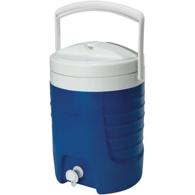 igloo 2 gallon blue sport beverage jug home hardware