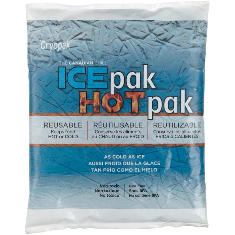 Bloc réfrigérant souple pour le chaud ou le froid, petit, 1 lb