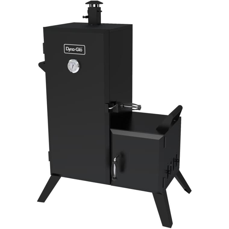 1176 sq. in. Charcoal Vertical Offset Smoker