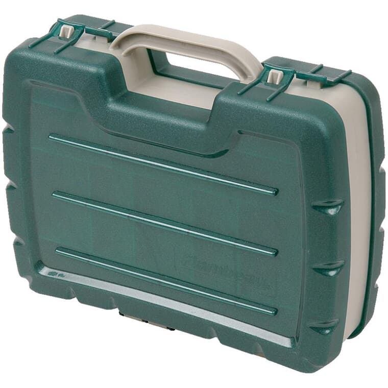11" Green/Grey Double Satchel Tackle Box